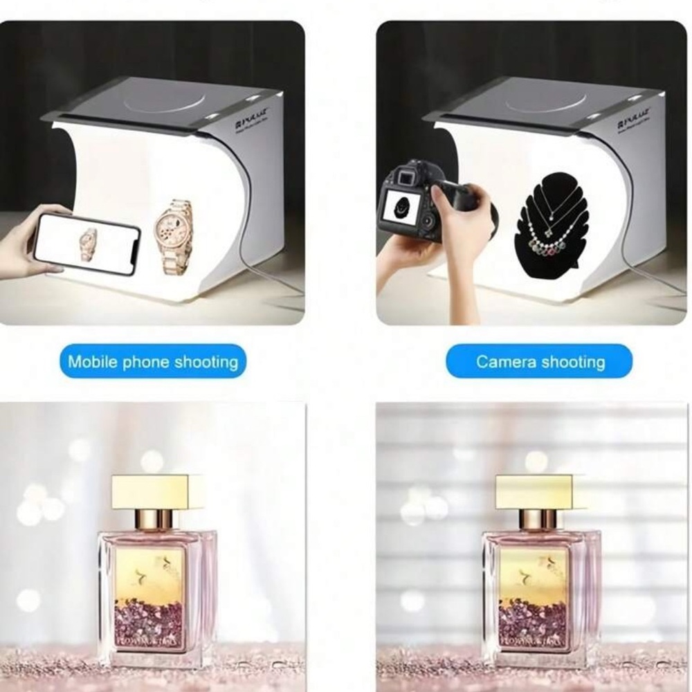 PRICE IS FIRM - Puluz White Travel Photography Light Box - Picture 3 of 7